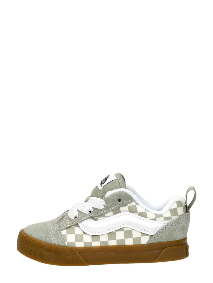 Vans Knu Skool Elastic Lace Klittenband Laag - Sneakers - Unisex - Groen