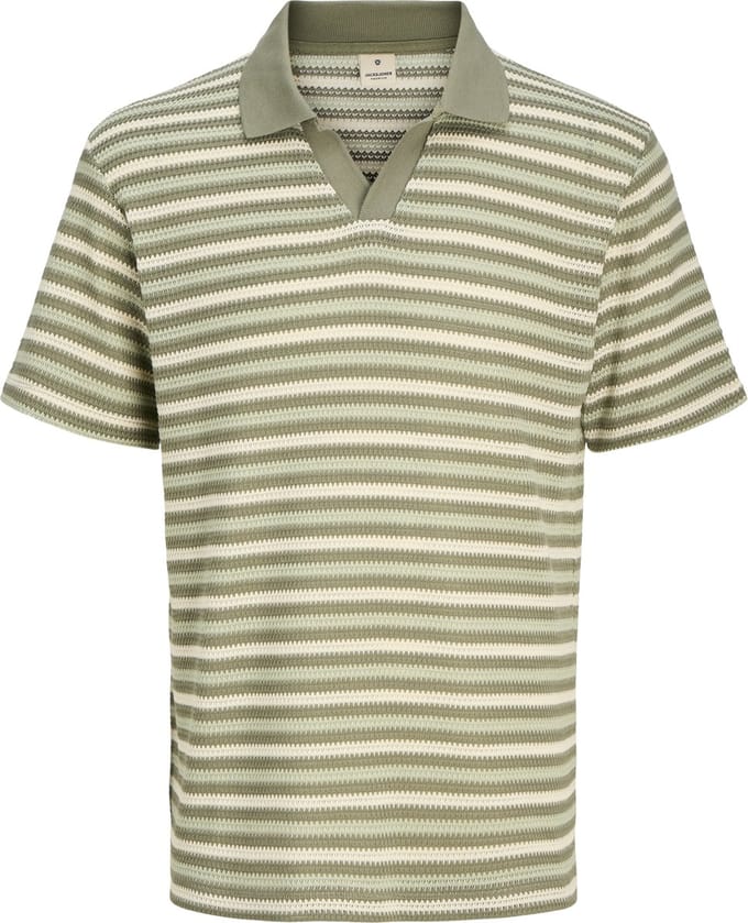 JACK&JONES - JPRBLUHARRY SS SPLIT NECK POLO - Heren - Polo's