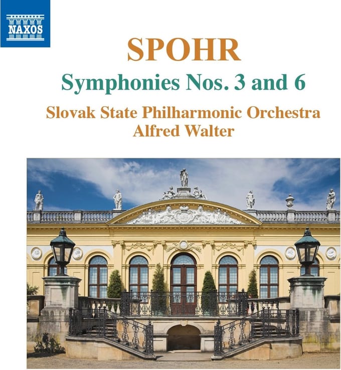 Slovak State Philharmonic Orchestra Kosice, Alfred Walter - Spohr: Symphonies Nos. 3 And 6 (CD)
