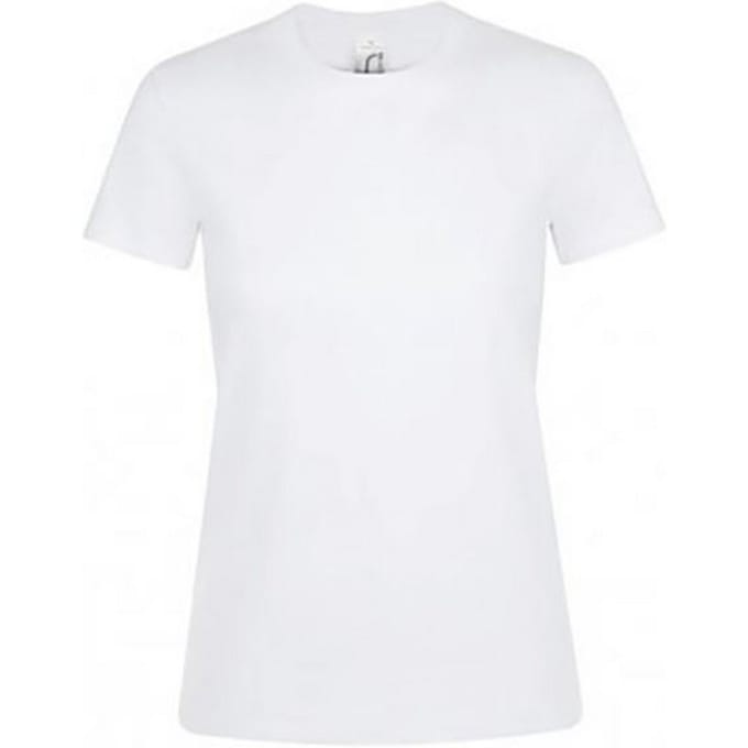 SOLS Dames/dames Regent T-Shirt met korte mouwen (Wit)
