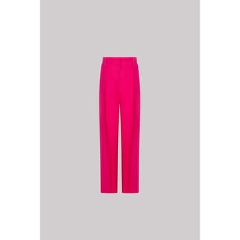 Jansen Amsterdam Nova Broek Wf 466 Long Wide Broeken Dames - Roze - Maat 34