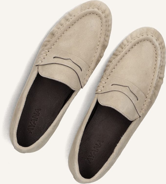 AYANA Lfg016 Loafers Dames - Instappers - Beige - Maat 37
