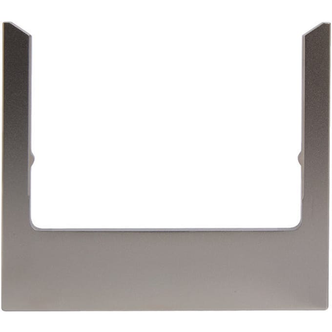 Hager Berker Design Frame Hoekig Roestvrij Staal - WD1263