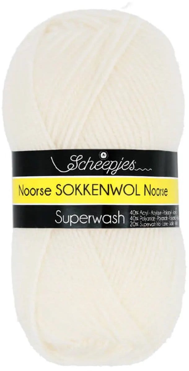Scheepjes Noorse Wol Markoma 100g - 6861 Beige