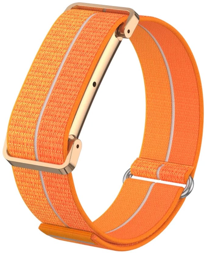 Strap-it Ultradun bandje Nylon geschikt voor Fitbit Air - Roze