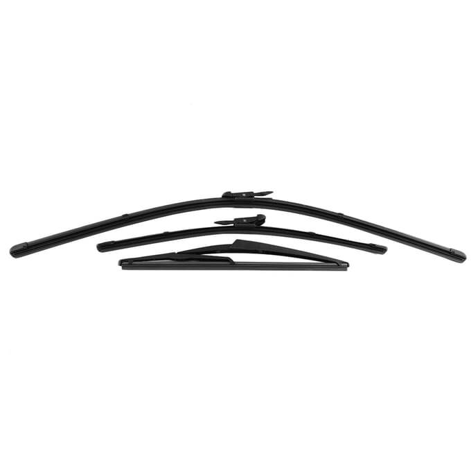 Auto Voor Achterruit Ruitenwisserblad 241612 Inch voor Vauxhall Corsa D 2006?2014 black