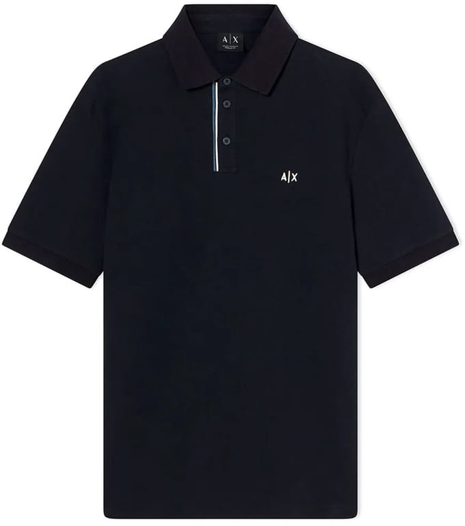 Armani Exchange Xm002067_af10366 Korte Mouw Poloshirt Blauw M Man