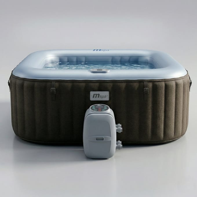 Luxe Opblaasbare Jacuzzi Spa 4 – 158x158 cm – Industrohome