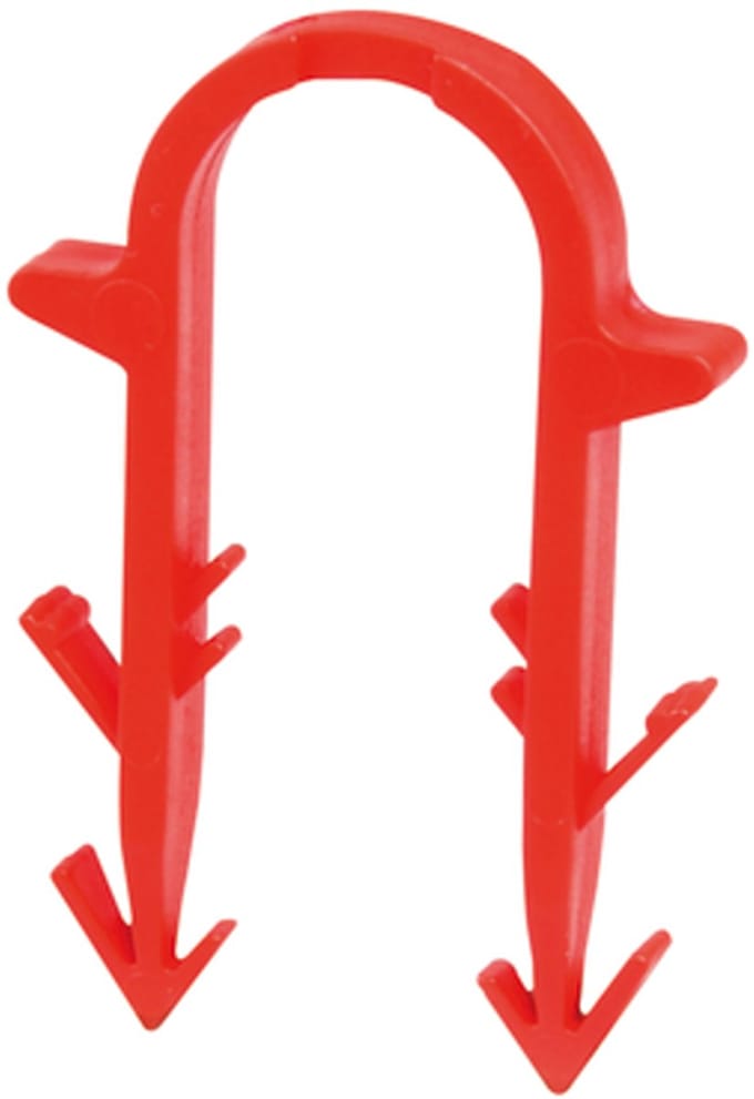 TECE TECEfloor standaard tackerclips lang, 6 x 55 mm, afmeting 14-20, op strip, 77610023