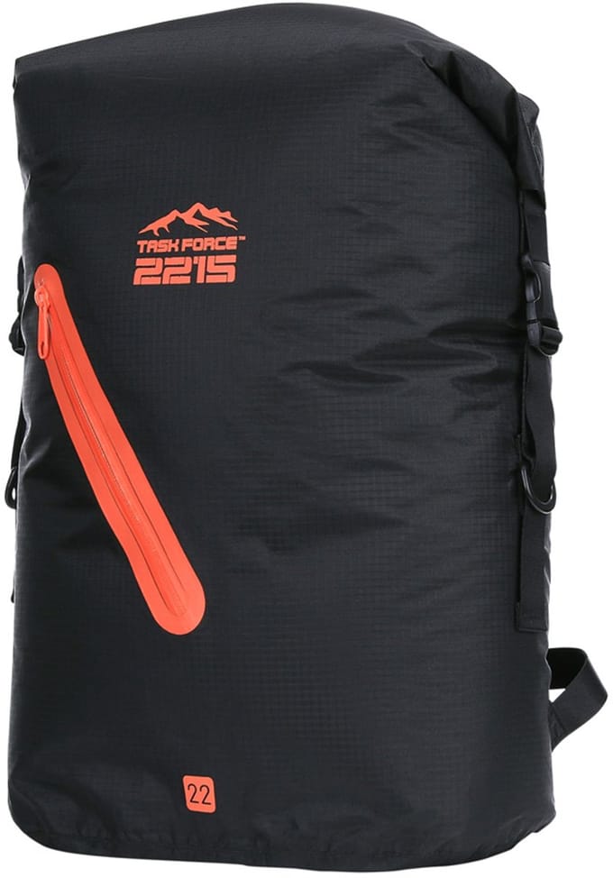TF-2215 Beavertrail Drybag 22L Zwart/Oranje