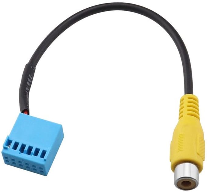Allecto Achteruitrijcamera Kabel - Plug Play - 20 cm - Hoge