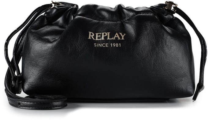 REPLAY schoudertas Crossbody Bag Black zwart