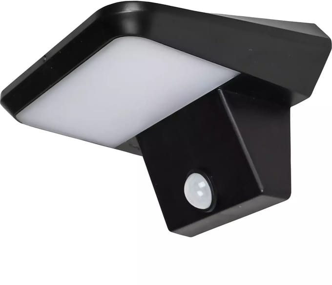 Benson Solar wandlamp - LED verlichting - Bewegingssensor - 800 lumen - 1 lichtstand - IP44