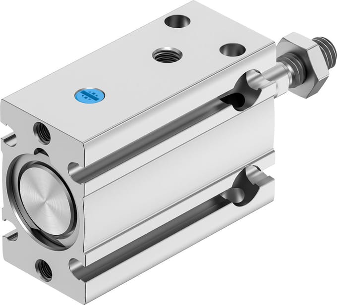 Festo Compacte Cilinder 16mm Boring 5mm Slag Enkelwerkend - 4833321 - P2D8N