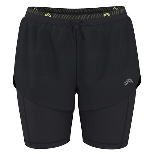CRIVIT Dames sportbroekje (Zwart, XS (32/34))