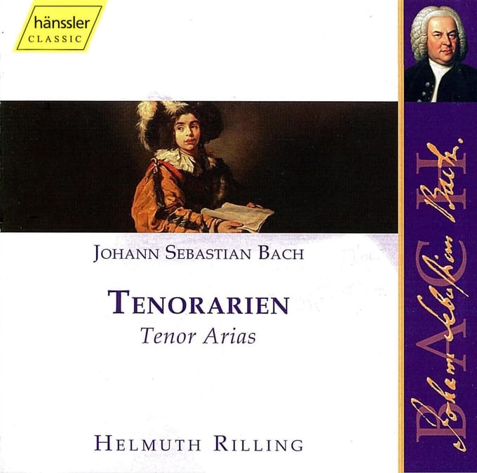 Gächinger Kantorei Stuttgart, Bach-Collegium Stuttgart, Helmuth Rilling - J.S. Bach: Tenor Arias (CD)