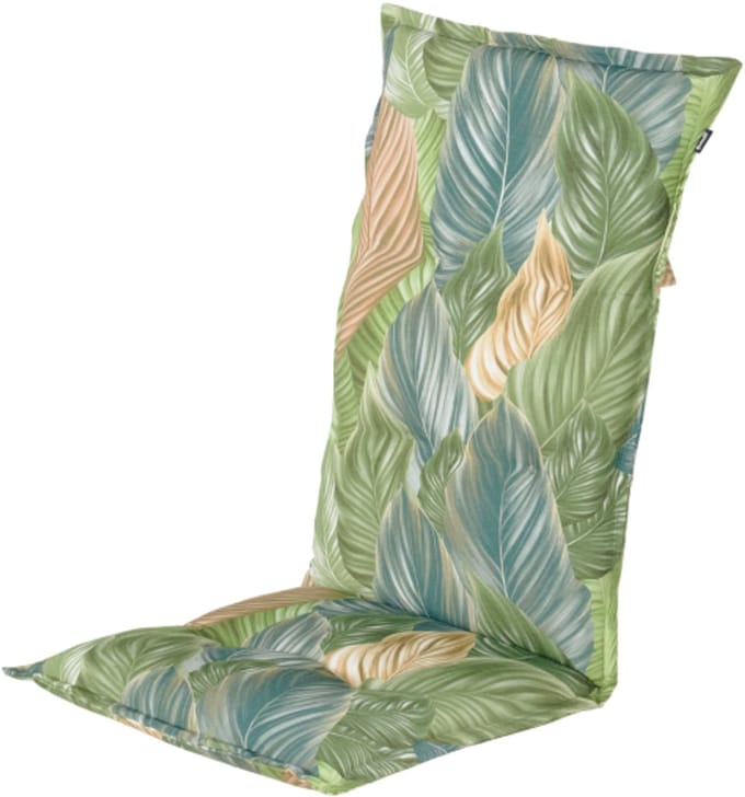 Hartman tuinkussen - Alba blue - hoge rug - 123x50x8cm