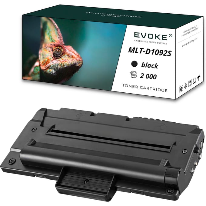 Tonerprintercartridge Samsung Mlt-D1092S Zwart |     2000 pagina's |     Mltd1092S 1092S