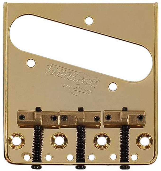 Gitaar brug-staartstuk Wilkinson B-WTB-G goud