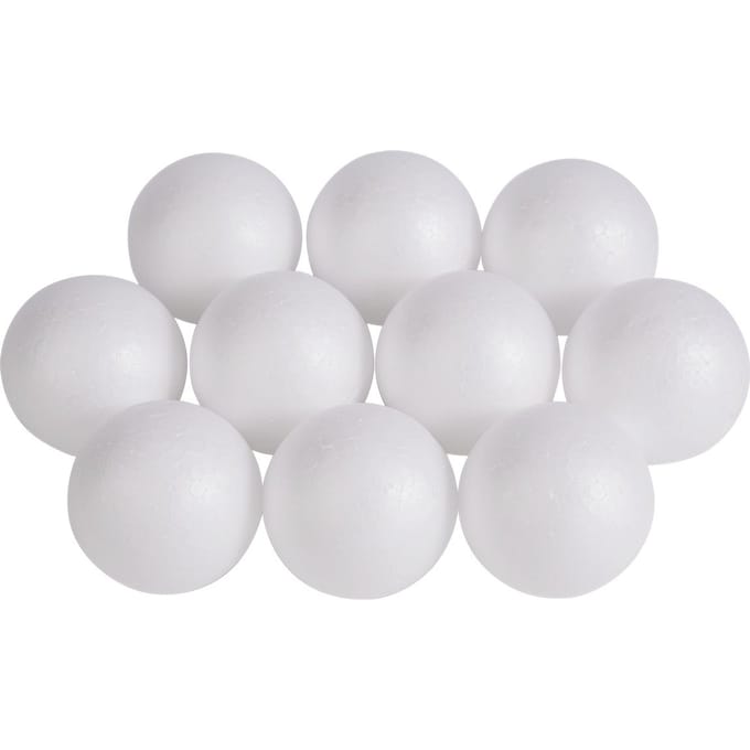 VBS Piepschuim bal, Ø 6 cm, 10 stuks
