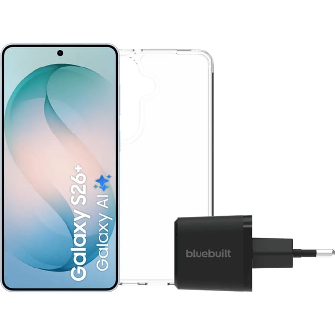 Samsung Galaxy S26 Plus 512GB Lichtblauw 5G + Basis Accessoirepakket