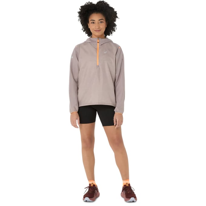 Vouwbare waterdichte jas voor dames Asics Fujitrail Packable