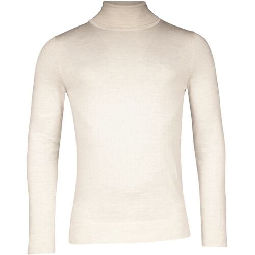 Baileys Trui Rollneck Merino Single Knit Off White / male