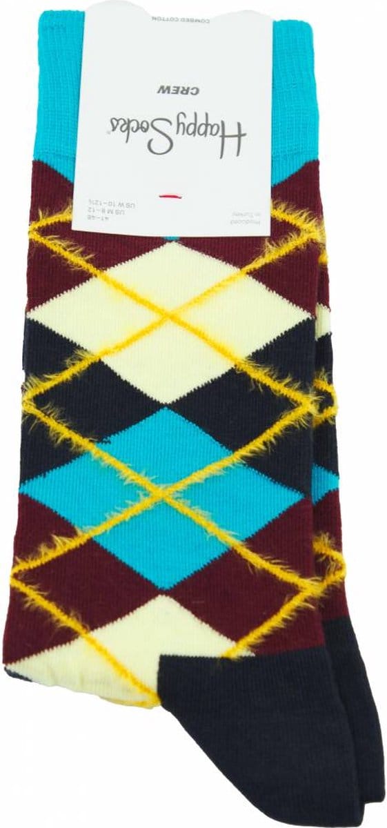 Happy Socks - Sokken Geruit - Maat 41-46 -