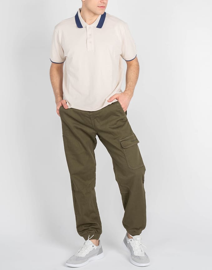 Invicta Poloshirt Mannen beige