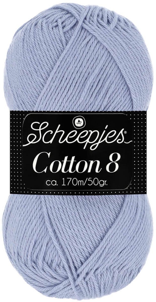 Scheepjes Cotton 8 50g - 651 Paars