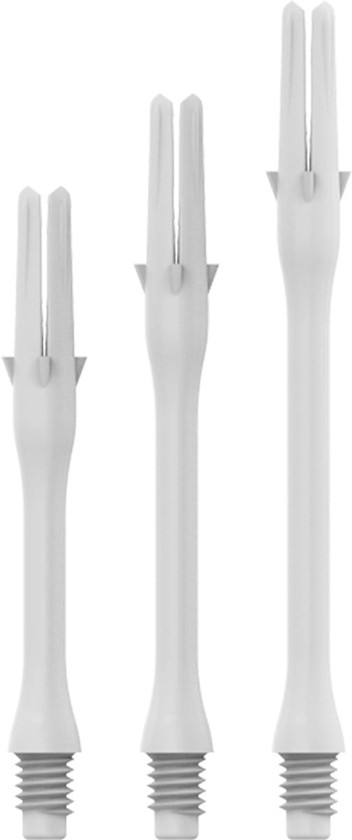 L-Style L-Shaft Locked Slim White - Dart Shafts