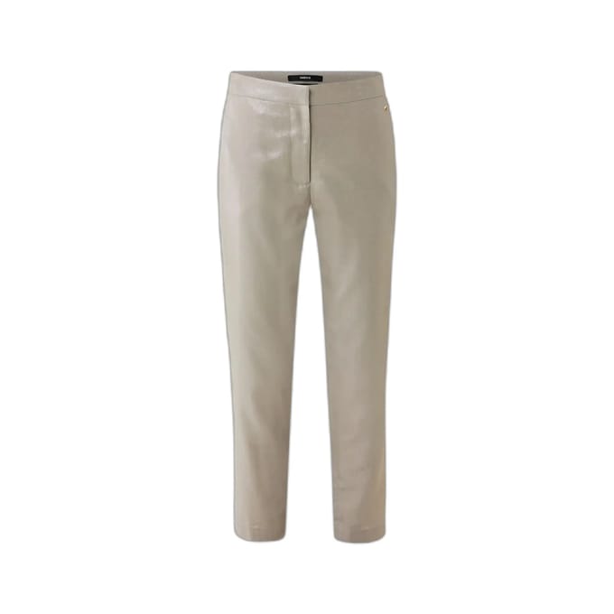 Vrouwen coated broek Mexx
