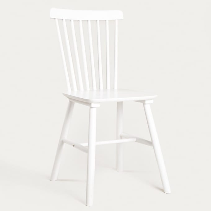 HOMLA Stoel VICI – Wit – 46x52x92 cm