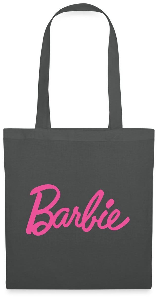 Barbie Klassiek Logo Tas Van Stof Schoudertas