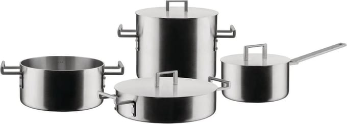 Alessi Convivio DC100S7 Pannenset - 7-delig
