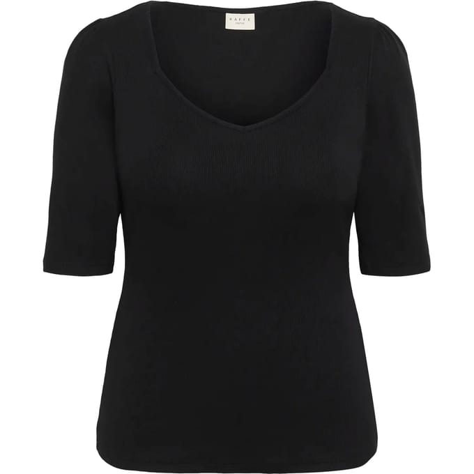 Dames-T-shirt KAFFE Curve KCCarli