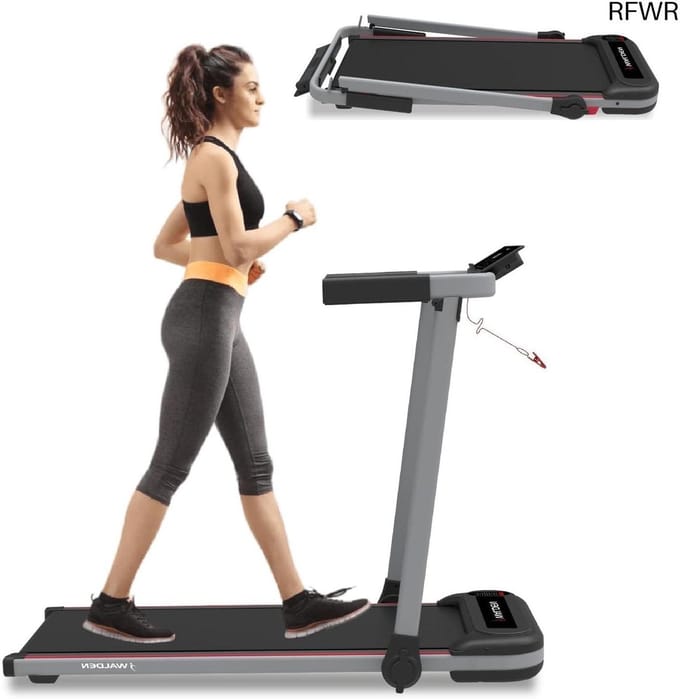 Elektrische Loopband - Inklapbaar Loopvlak - Thuis Sporten - 12 Trainingsprogramma's - 10 km/u Max - Zwart