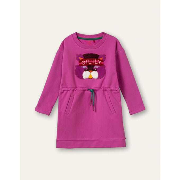 Oilily - Davis sweat dress - Roze - 152/12yr