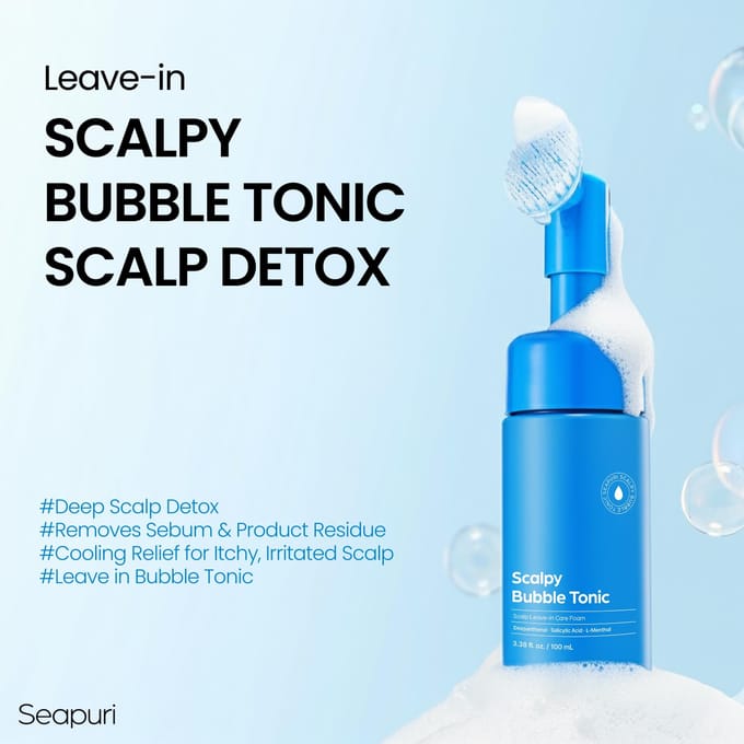 Seapuri - Scalpy Bubble Tonic - Haartonic