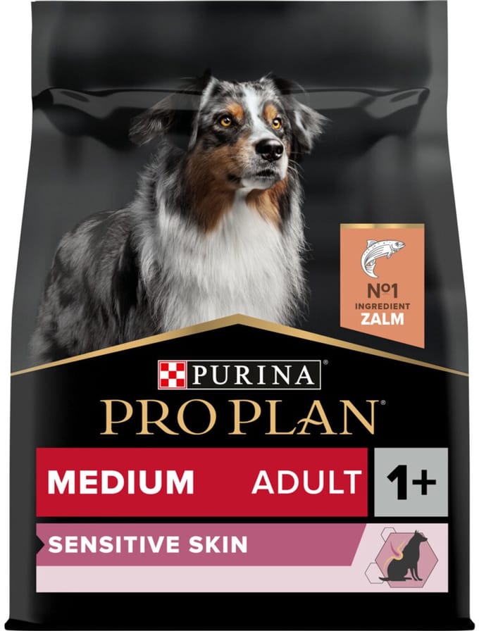 Pro Plan - Adult - Medium - Sensitive Skin - Zalm - 3 x 3kg