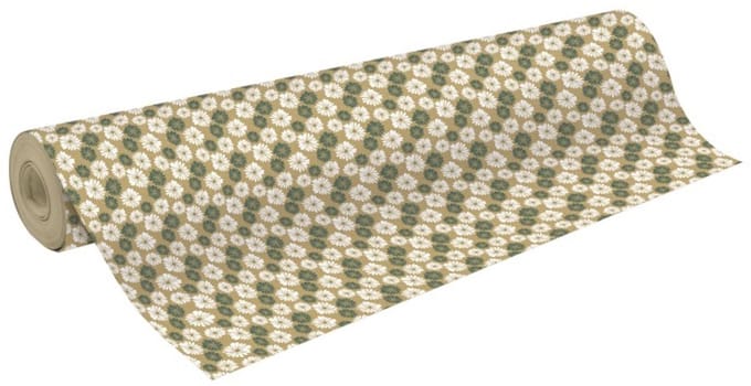 Clairefontaine Cadeaupapier 'Madeliefjes', Roltapijt