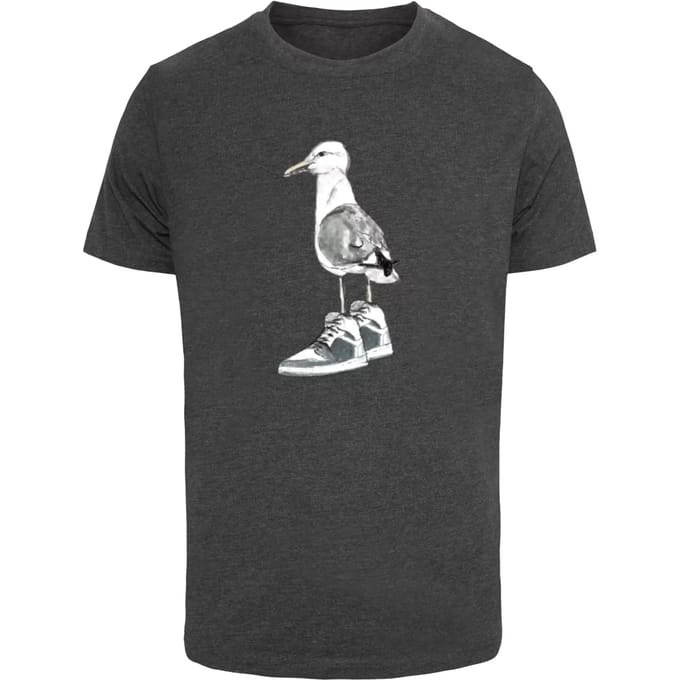 Mister Tee - Seagull Sneakers Heren Tshirt - M - Grijs