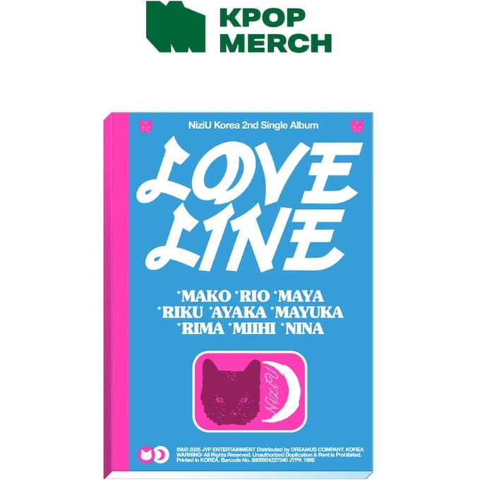 NiziU - LOVE LINE [Fotoboek ver.] blue