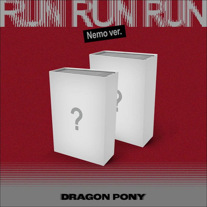 Dragon Pony [RUN RUN RUN] ] EP Album (NEMO-ALBUM) + Gratis geschenk NEMO Album (CD X) white