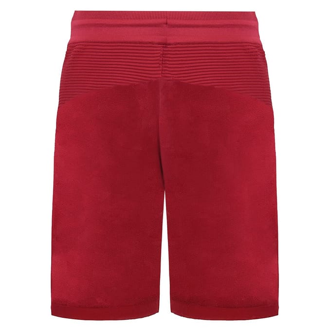 Gymshark True Knit herenshort bordeauxrood