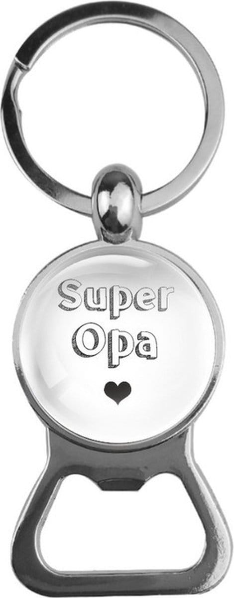 Bieropener Glas - Super Opa