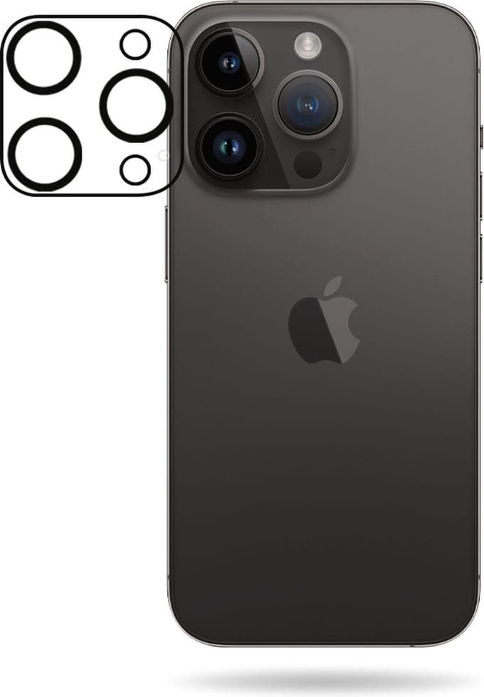 Mobilize Screenprotector geschikt voor Apple iPhone 14 Pro Glazen | Mobilize Camera Protector - Case Friendly