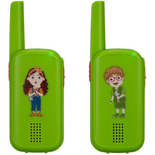 BRESSER Junior walkie talkies - set van 2 (groen)