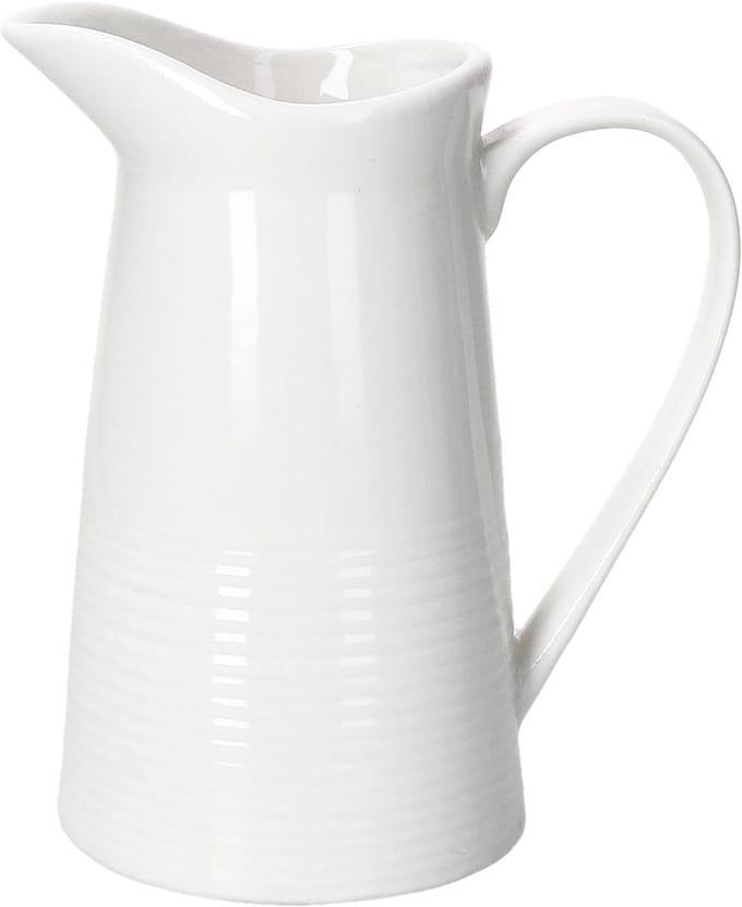 Melkfles CREME 0,5 liter crèmewit van aardewerk – 24302810