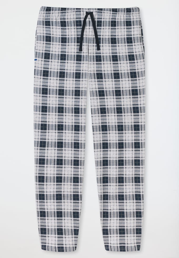 Schiesser Lange broek - Mix + Relax - Heren Pyjamabroek - veelkleurige geruite